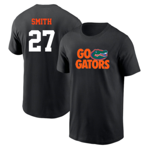 Go Gators Fan T-Shirt - Cotton Black or Blue Custom Shirt